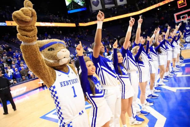 Betting on college games allowed in Kentucky